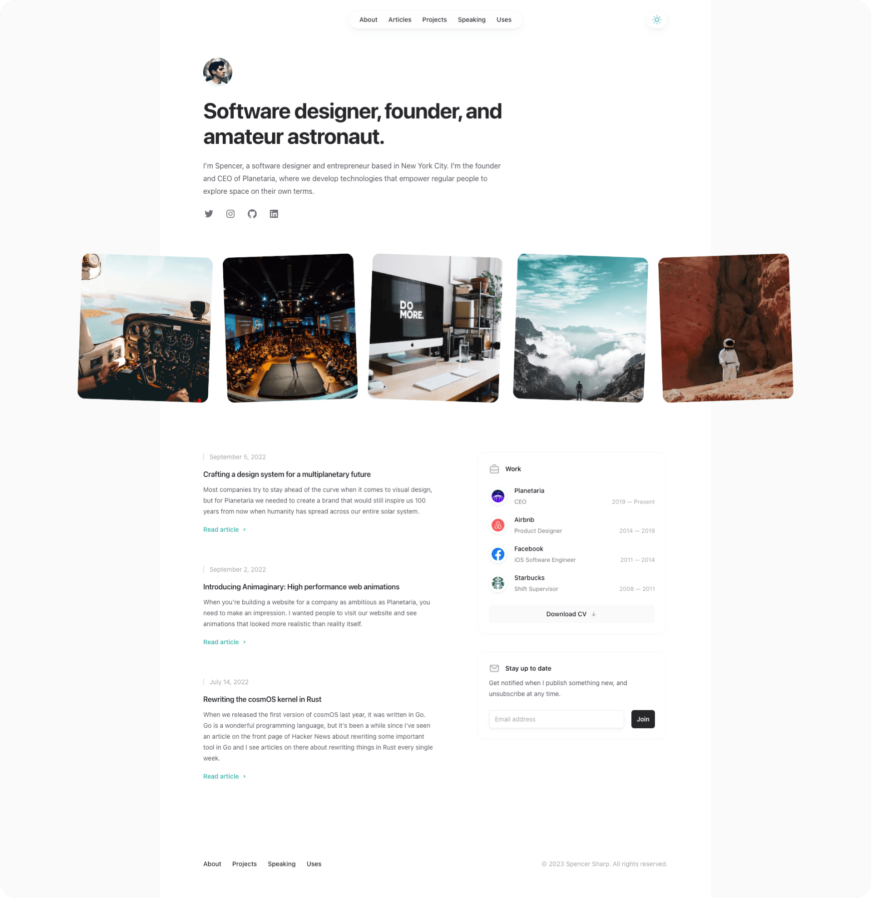 Website preview